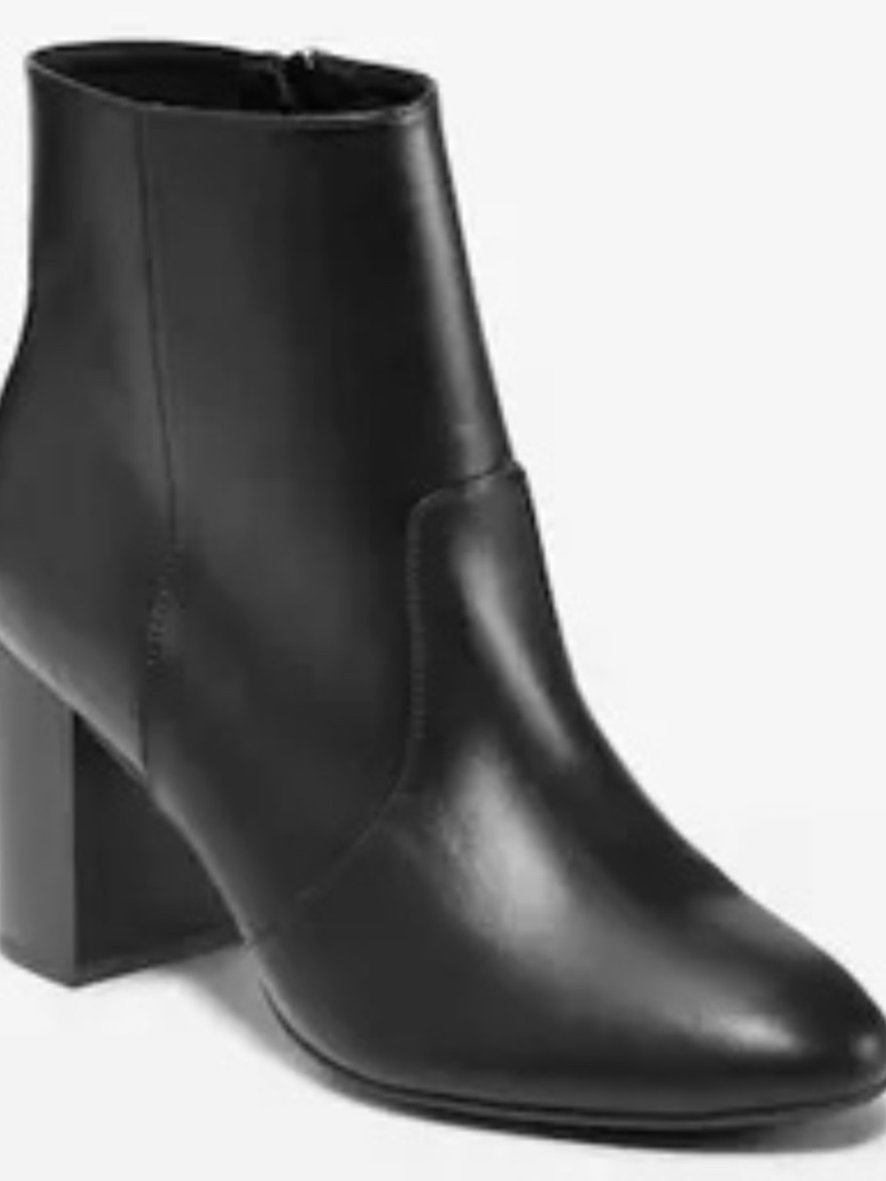 NWT Old Navy Black Ankle Boots Chunky size 7